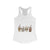 Dog and Coffee Racerback Tank Top