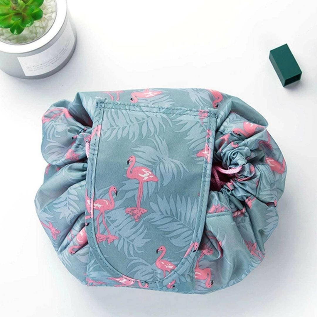 Where to Buy Spacious Drawstring Makeup Bag