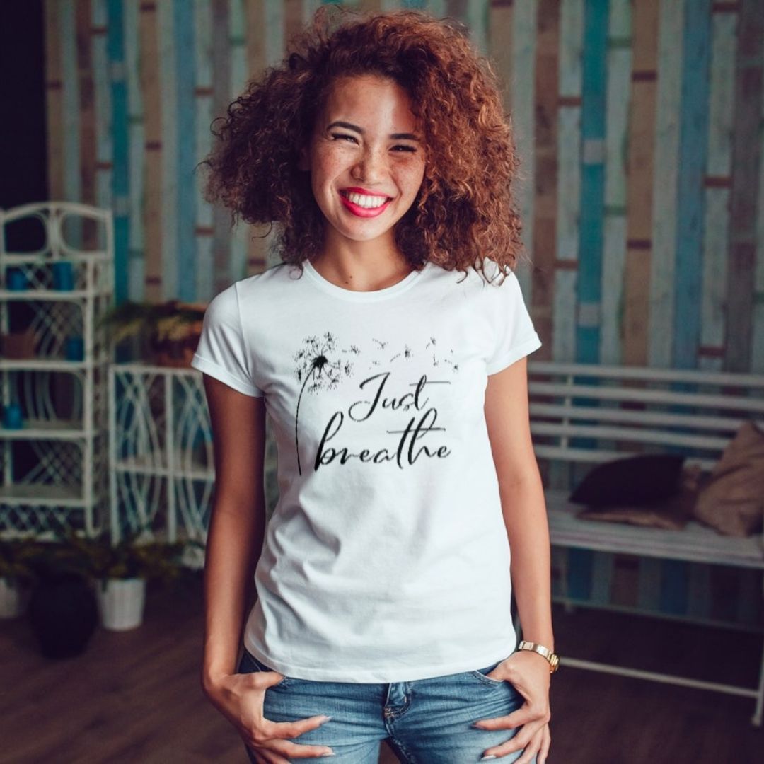 Just Breath Unisex Short Sleeve T-Shirt