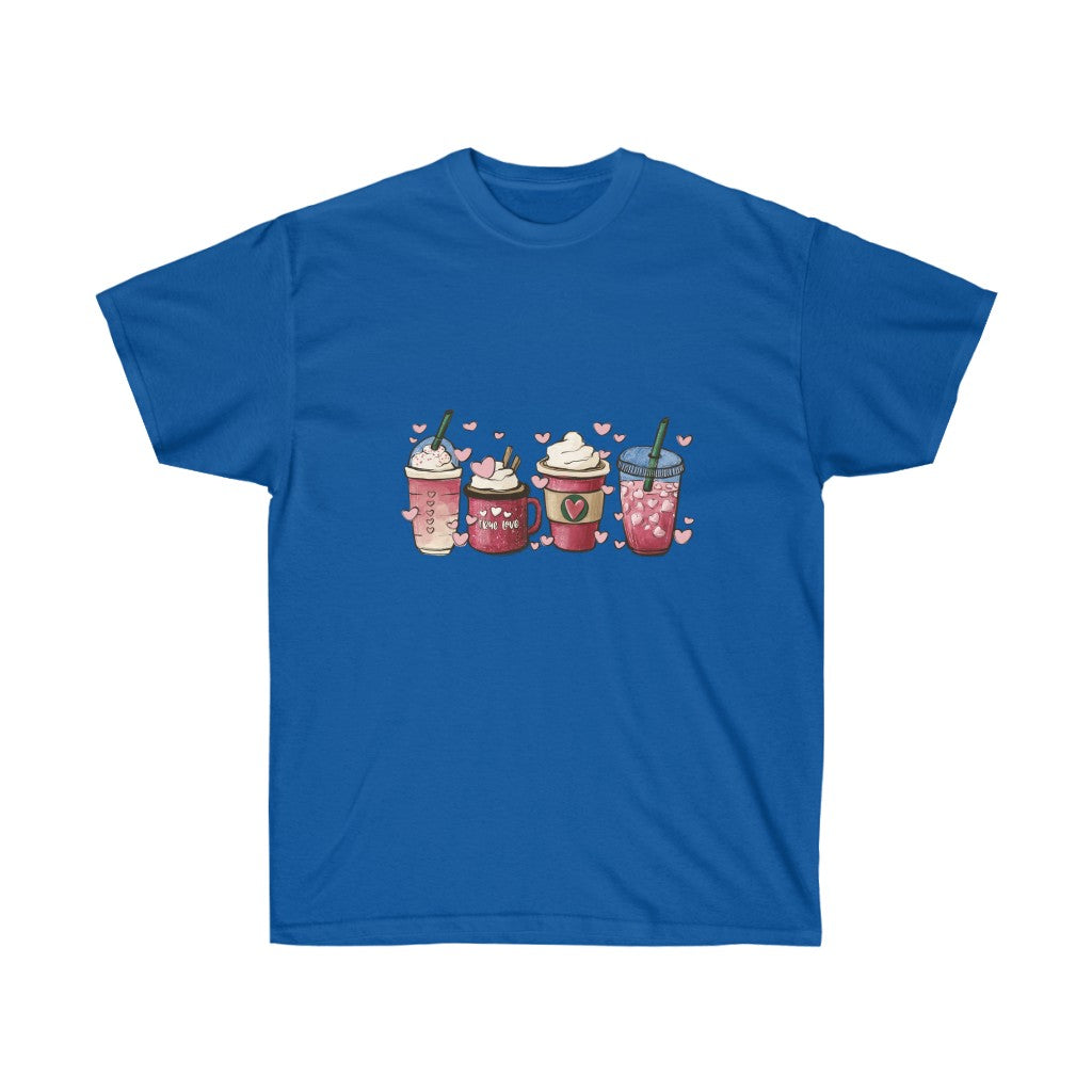 Pink Coffee Starbucks Unisex Short Sleeve T-Shirt - Skinbae Co Pink Coffee Starbucks Unisex Short Sleeve T-Shirt - Skinbae Co
